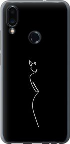 Чехол на Meizu Note 9 Силуэт1 "4590u-1689-17620"