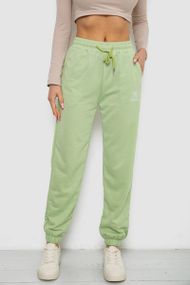 Спортивні штани жіночі, колір фісташковий, 238RJH019