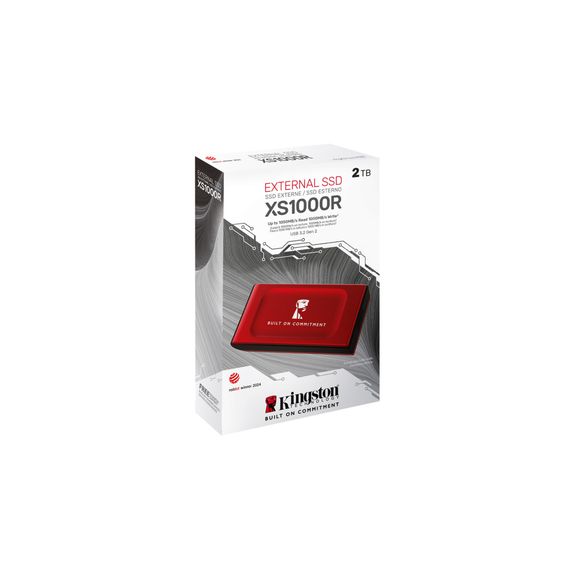 Накопитель SSD USB Type-C 2TB XS1000 Kingston (SXS1000R/2000GA) | Зображення 2