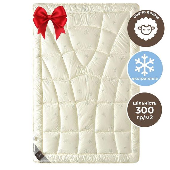 Ковдра IDEIA 86698 Україна 155*215  мікрофібра Кремовий