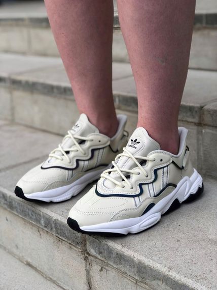 Жіночі кросівки Adidas Ozweego Milk White | Зображення 6