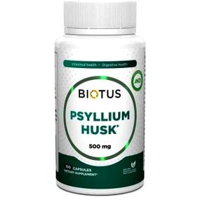 Клетчатка Biotus PsylliumHusk 100 Caps BIO-531323