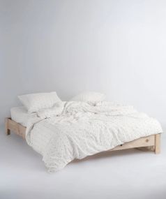 Постільна білизна Limasso Stonewashed 200 х 220 см Point Snow White