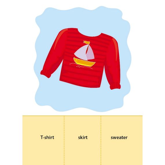 Гра-блокнот "Згинаю-розгинаю Me and my family" 15701 англійська мова | Зображення 4