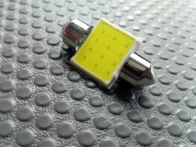Лампа світлодіод з/ц 12V C5W 31 мм AC COBALT біла
