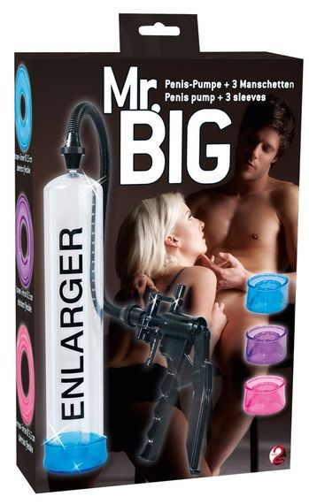 Чоловіча помпа - Mr. Big 3 Sleeve System Pump Sex Aura | Зображення 8