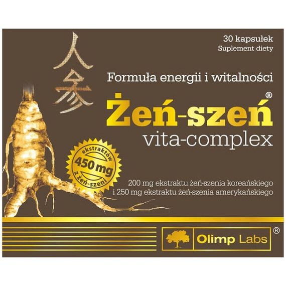 Натуральная добавка для спорта Olimp Nutrition Ginseng vita-complex 30 Caps