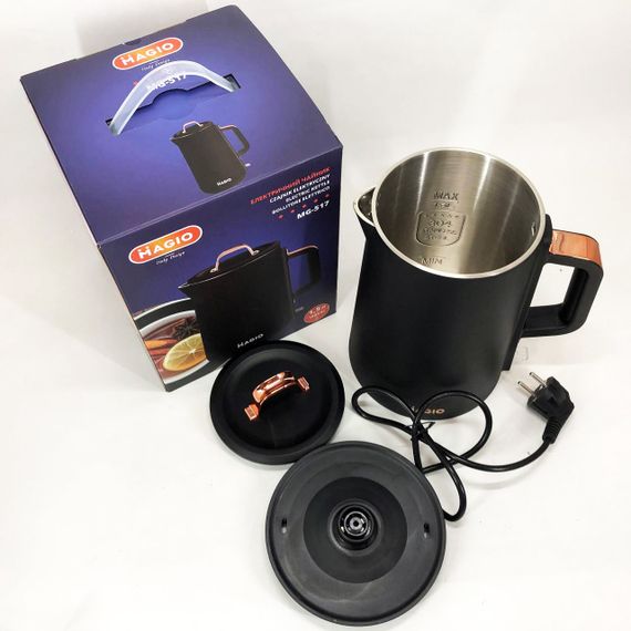 Потужний чайник для кип'ятіння MAGIO, Найкращий чайник електричний модний PN-40 | Зображення 1