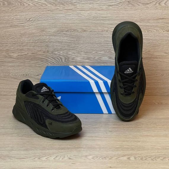 кросівки Adidas літні сітка олива | Зображення 1