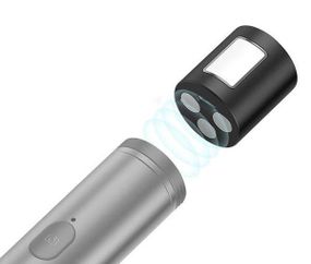 Селфі палиця - монопод для телефону з пультом Bluetooth Remax Life RL-EP01 Сіра