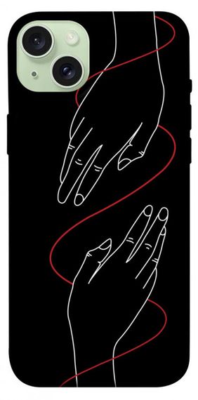 Чохол з картинкою Плетення рук для Apple iPhone 15 Plus (6.7")