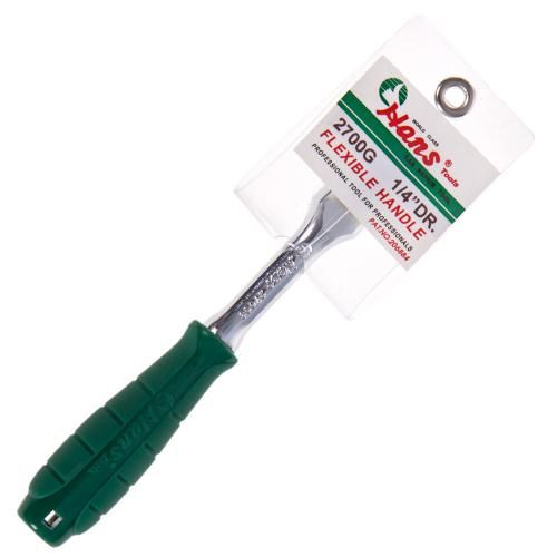 Вороток шарнірний 1/4", посилений, 150мм, 190г (2700 G) HANS | Зображення 1