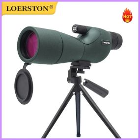 Подзорная труба Loerston 25-75x60 Зум Наблюдение ED Объектив Мощный Монокуляр Bak4
