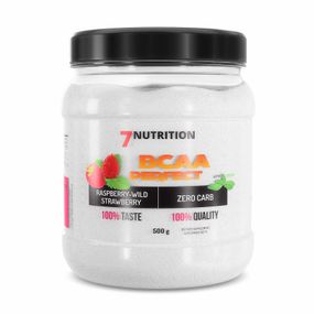 Комплекс аминокислот 7 Nutrition BCAA Perfect 500g (Raspberry - Wild Strawberry)
