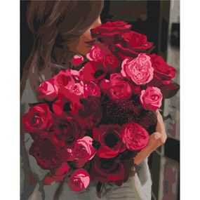 Картина по номерам "Букет от самого родного" Brushme BS52547 40х50 см