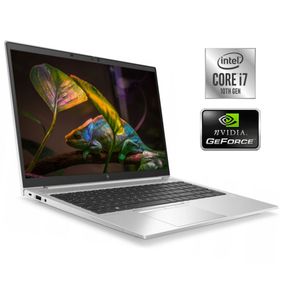 Ігровий ультрабук HP EliteBook 850 G7 / 15,6" (1920x1080) IPS / Intel Core i7-10610U (4 (8) ядра по 1,8 - 4,9 ГГц) / 16 ГБ DDR4 / 256 ГБ SSD NVMe / nVidia GeForce MX250, 2 ГБ GDDR5, 64-біт / WebCam / Win 11 Pro б/в