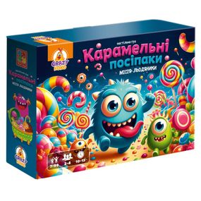 Настольная игра-бродилка "Карамельные миньоны" VT8055-45, 4 фигурки монстриков