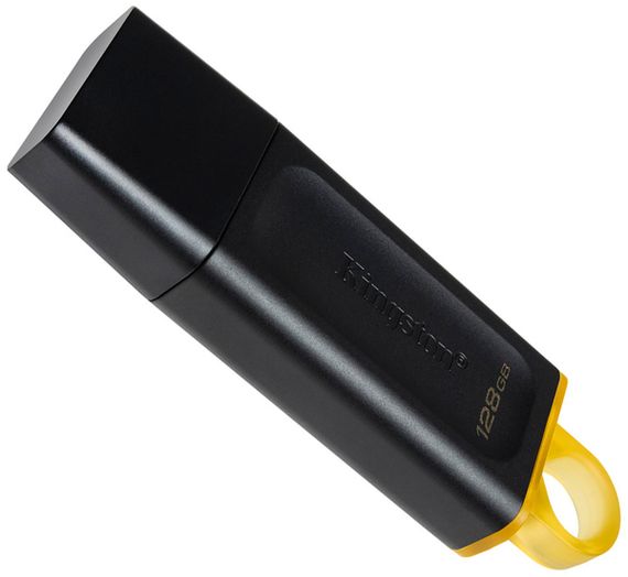 Flash Drives Kingston DataTraveler Exodia 128GB USB 3.2 (DTX/128GB) Black/Yellow