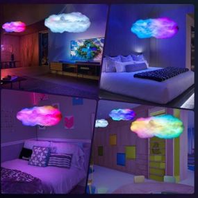 Нічник Хмара 3D на пульті LED, USB, з програмою OBL-211