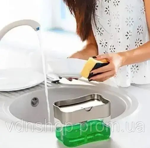 Дозатор Мила Soap Pump Sponge Caddy (0115) | Зображення 5