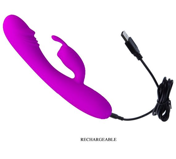 Вибратор с стимулятором клитора PRETTY LOVE - HUNTER, BI-014285 sexstyle | Зображення 7