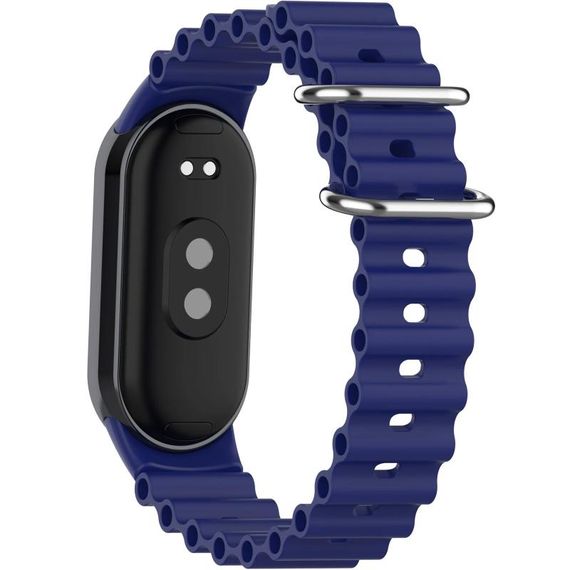 Ремешок Ocean Band для Xiaomi Mi Band 9/8 Синий / Blue | Зображення 2
