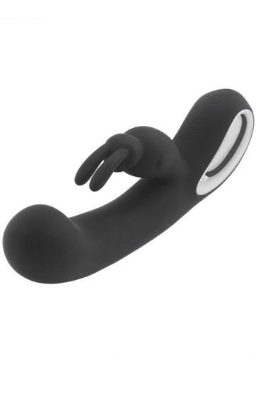 Вібратор-кролик Posh rabbit 12 режимів вібрації колір чорний Sex Aura | Зображення 5