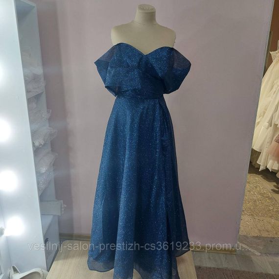 Выпускное платье, темно синий цвет, бюджет | Зображення 1