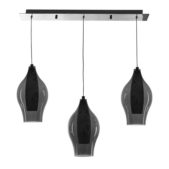 Люстра подвесная галогенная G9 40W BK (BL-442S/3)