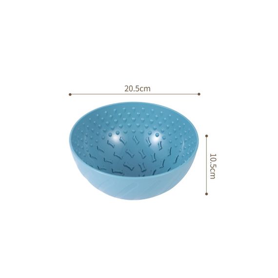 Миска для собак WahoPet для медленного кормления, голубой | Зображення 1