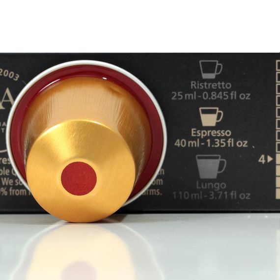 Кофе в капсулах Nespresso Volluto Decaffeinato, без кофеин 4 (тубус 10 шт.) Швейцария | Зображення 1