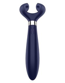 Вібратор для пар Satisfyer Endless Fun Blue, три мотори, багатофункціональний Sex Aura