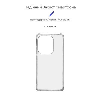 Чехол для мобильного телефона Armorstandart Air Force Xiaomi Redmi Note 13 Pro 4G Transparent (ARM73148) | Зображення 2