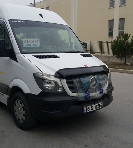 Дефлектор капота 2013-2024 (V2, EuroCap) для Mercedes Sprinter | Зображення 4