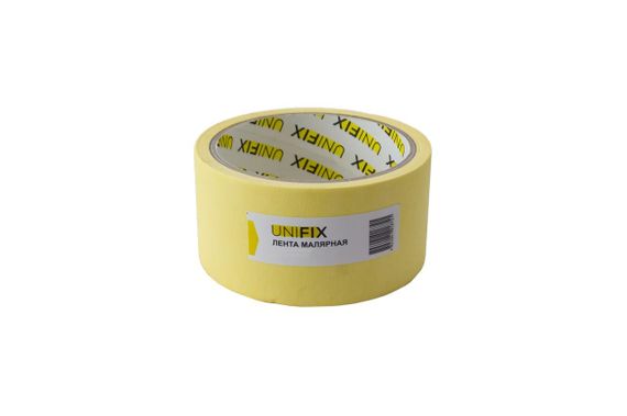 Лента малярная Unifix - 48 мм x 40 м желтая (MR-7840472) | Зображення 1
