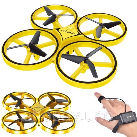 Квадрокоптер з керуванням жестами та підсвічуванням Apex Drone автозависання та визначення перешкод GM-72 | Зображення 3