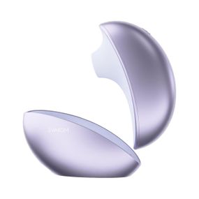 Вакуумний кліторальний смарт-стимулятор Svakom Pulse Galaxie Metal Lilac, проєктор зоряного неба Sex Aura