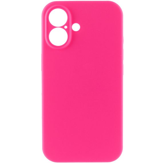 Чохол Silk Full Camera Protective (AA) NO LOGO для Apple iPhone 17 (6.3") Рожевий / Barbie pink | Зображення 1