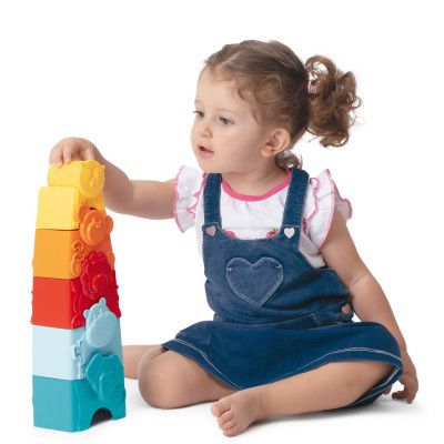 Розвиваюча іграшка Chicco пірамідка 2 в 1 Eco+ &quot;Зоовежа&quot; (11570.00) | Зображення 4
