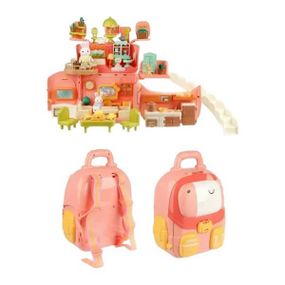 Будиночок ляльковий-рюкзачок 6701 Рожевий