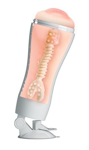 Мастурбатор ротик CRAZY BULL - Flora, BM-00900T48N-2 Sex Aura | Зображення 3