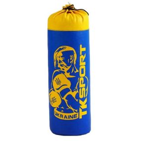 Набор боксера (груша 42см и перчатки) У76779 TK Sport Україна Желтый с голубым