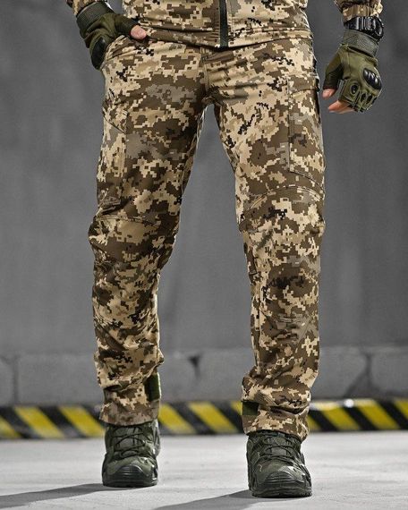 Стрейчеві тактичні штани Cambodia піксель НП5182