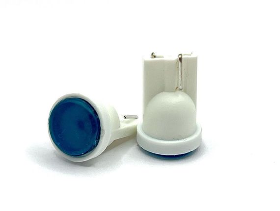 Светодиодная лампа AllLight T10  1 диод COB W2,1x9,5d 12V BLUE | Зображення 2