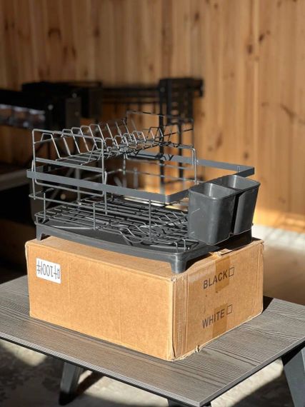 Сушарка для посуду органайзер kitchenware AND-1 | Зображення 1