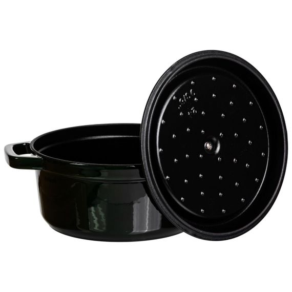Кокотниця чавунна емальована 4 л, малахіт Yiwu HP-FLG-10 green | Зображення 3