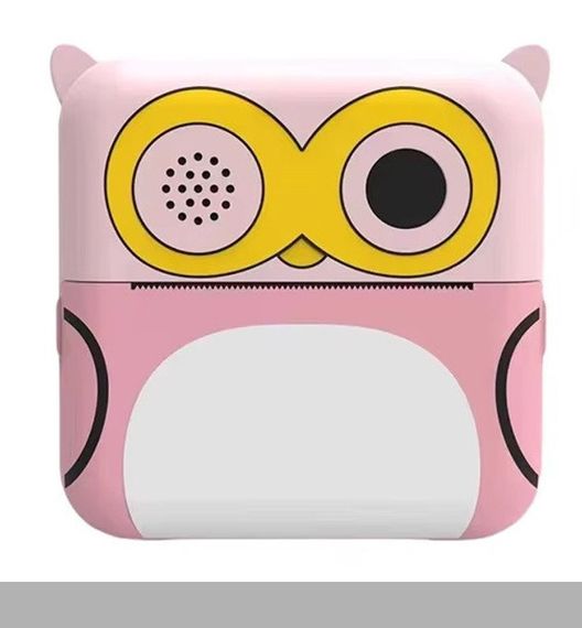 Дитяча фотокамера D2 з фронтальною камерою та функцією друку XPRO Рожева (47768-D2_800)