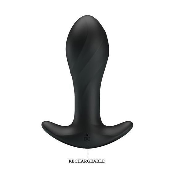 Анальна пробка PRETTY LOVE Massager 12 Functions USB Sex Aura | Зображення 5