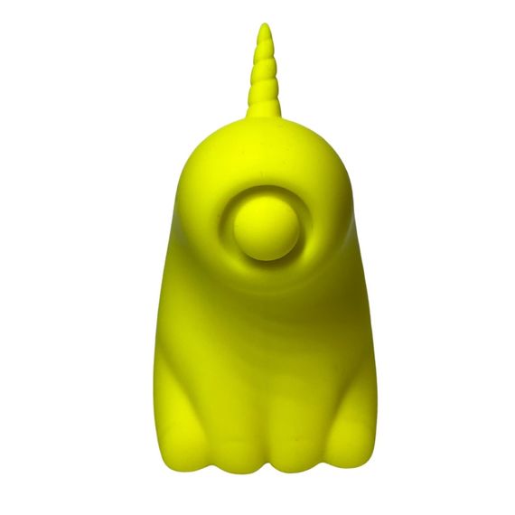 Стимулятор клітора з пульсацією UNIVIBE Єдиноріг, 5 режимів, жовтий sexstyle | Зображення 8