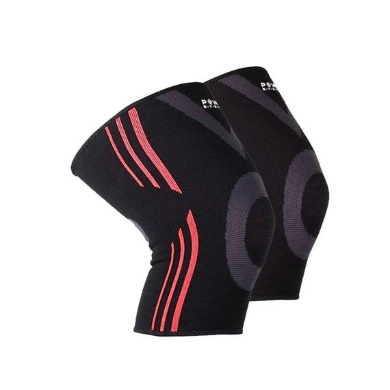 Наколінники Power System PS-6021 Knee Support Evo Black/Orange (пара) M